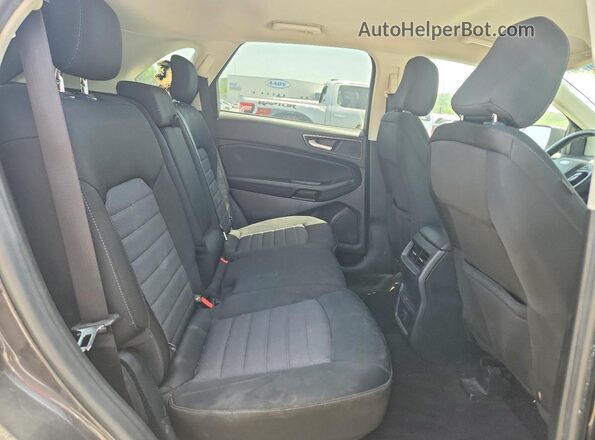 2FMPK3G97LBB59482 2020 FORD EDGE Gray უკანა სავარძლების ხედი
