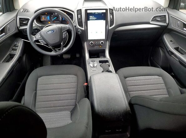 2FMPK3G97MBA36542 2021 FORD EDGE Gray Առջևի վահանակի տեսք