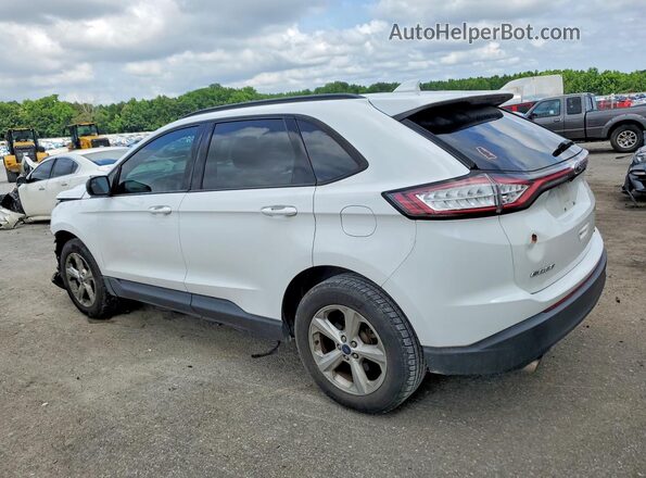 2FMPK3G98HBC40840 2017 FORD EDGE Белый Задняя левая четверть