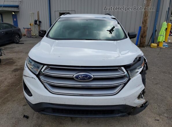 2FMPK3G98HBC40840 2017 FORD EDGE Белый Вид спереди