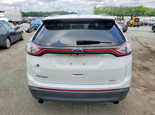 2FMPK3G98HBC40840 2017 FORD EDGE Белый Вид сзади