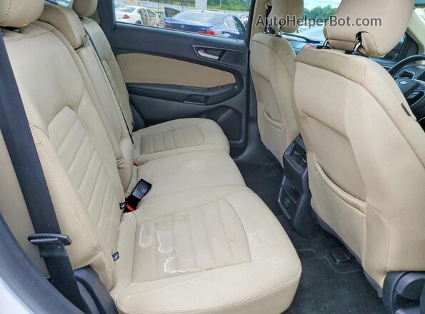 2FMPK3G98HBC40840 2017 FORD EDGE Белый Вид задней части салона