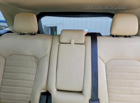 2FMPK3G98HBC40840 2017 FORD EDGE Белый Вид задних сидений