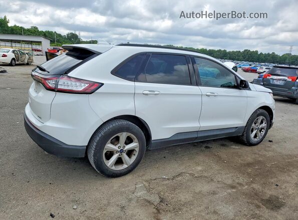2FMPK3G98HBC40840 2017 FORD EDGE Белый Задняя правая четверть