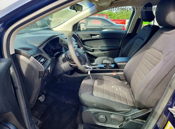 2FMPK3G98HBC47495 2017 FORD EDGE Blue Vista interior delantera