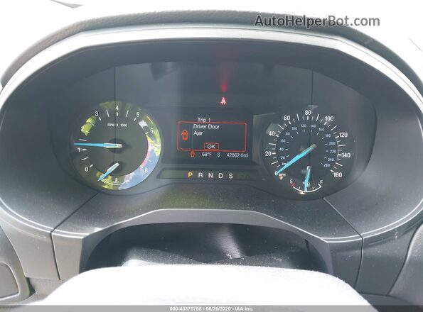 2FMPK3G98JBB45474 2018 FORD EDGE Black Widok tylnych siedzeń