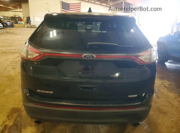 2FMPK3G99GBB00679 2016 FORD EDGE Black Widok z tyłu