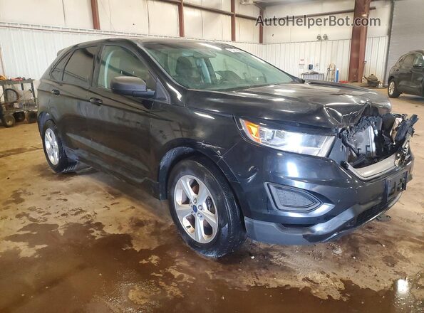 2FMPK3G99GBB00679 2016 FORD EDGE Black Przód prawy