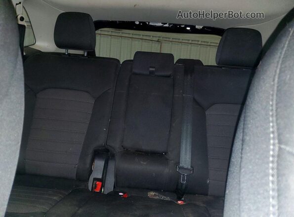 2FMPK3G99GBB00679 2016 FORD EDGE Black Widok tylnych siedzeń