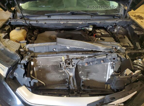 2FMPK3G99GBB00679 2016 FORD EDGE Black Widok komory silnika
