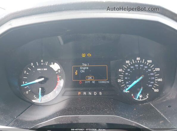 2FMPK3G99HBB34042 2017 FORD EDGE Белый Вид задних сидений