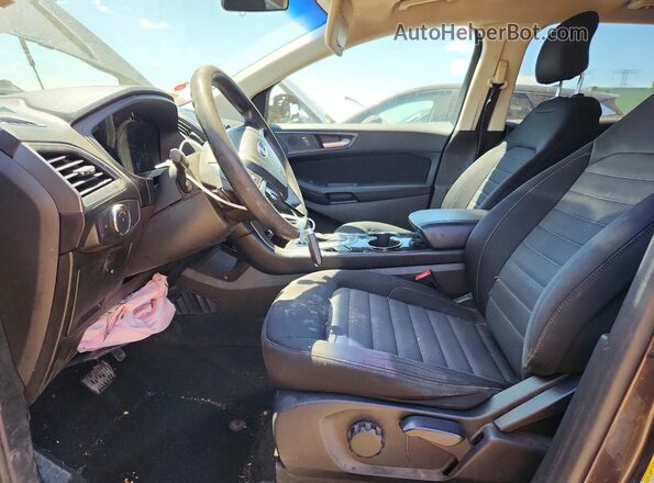 2FMPK3G99JBC54039 2018 FORD EDGE Серый Вид салона спереди