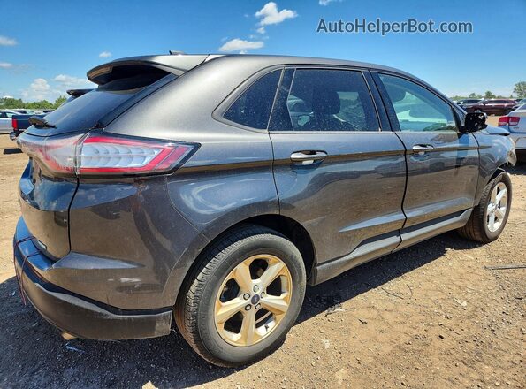 2FMPK3G99JBC54039 2018 FORD EDGE Серый Задняя правая четверть