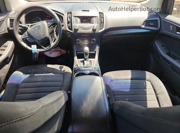 2FMPK3G99JBC54039 2018 FORD EDGE Серый Вид панели приборов