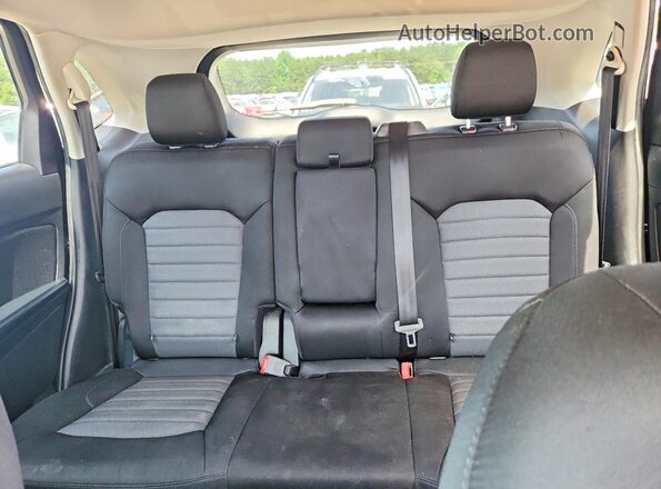2FMPK3G9XGBB70661 2016 FORD EDGE Black უკანა სავარძლების ხედი