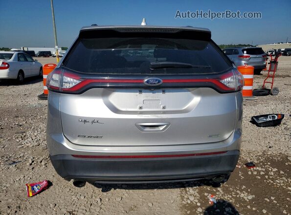 2FMPK3G9XHBC43674 2017 FORD EDGE Silver Вид ззаду