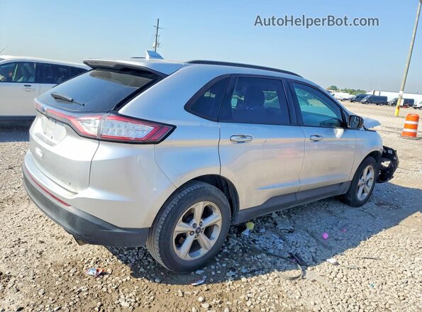 2FMPK3G9XHBC43674 2017 FORD EDGE Silver Задня права чверть