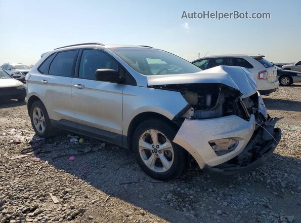2FMPK3G9XHBC43674 2017 FORD EDGE Silver Передня права чверть