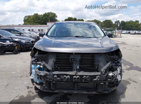 2FMPK3G9XHBC51242 2017 FORD EDGE Gray Widok z przodu