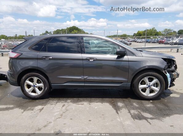 2FMPK3G9XHBC51242 2017 FORD EDGE Gray Widok wnętrza 360 stopni