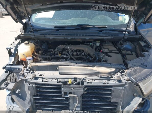 2FMPK3G9XJBB51888 2018 FORD EDGE Blue უკანა ხედი