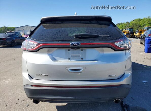 2FMPK3G9XJBC18814 2018 FORD EDGE Silver Rear view