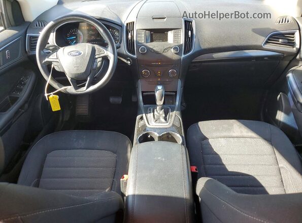2FMPK3G9XJBC18814 2018 FORD EDGE Silver Dashboard view