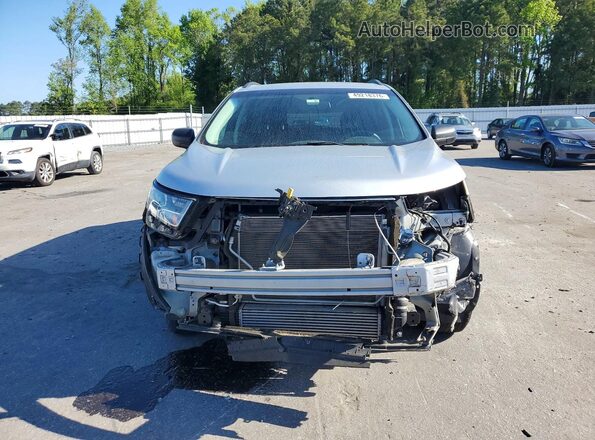 2FMPK3G9XJBC18814 2018 FORD EDGE Silver Front view