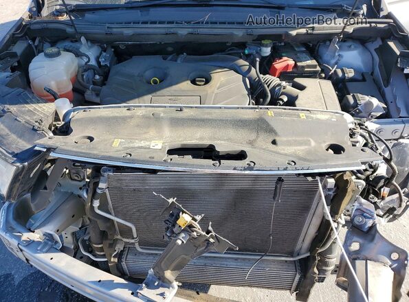 2FMPK3G9XJBC18814 2018 FORD EDGE Silver Engine compartment view