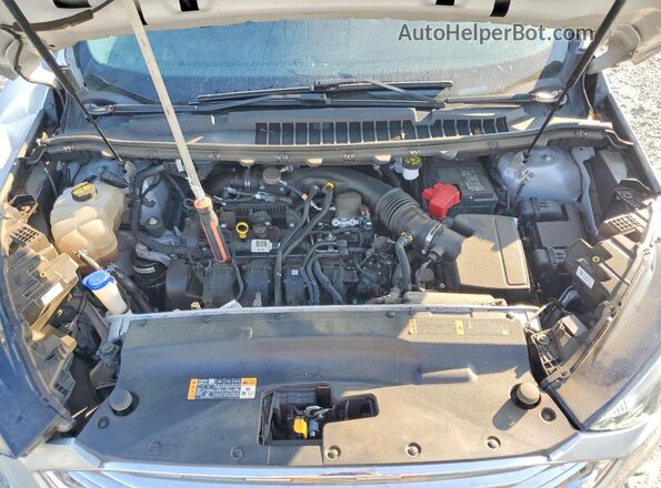 2FMPK3G9XKBB89364 2019 FORD EDGE Silver Vista del compartimento del motor