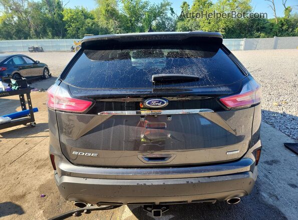2FMPK3G9XLBB03410 2020 FORD EDGE Серый Вид сзади