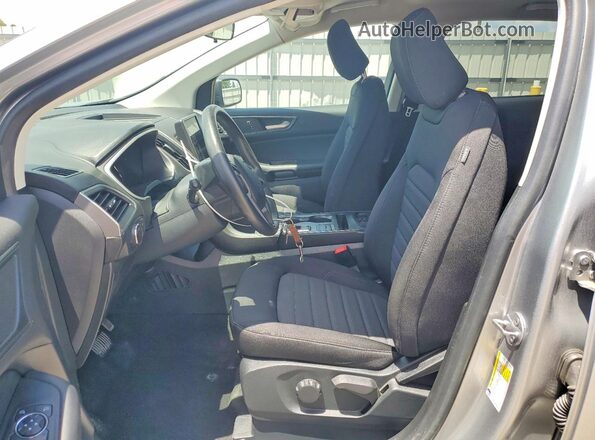 2FMPK3G9XMBA50130 2021 FORD EDGE Серебряный Вид салона спереди