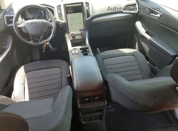 2FMPK3G9XMBA50130 2021 FORD EDGE Серебряный Вид панели приборов