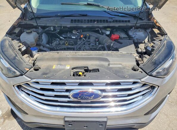 2FMPK3G9XMBA50130 2021 FORD EDGE Серебряный Вид подкапотного пространства