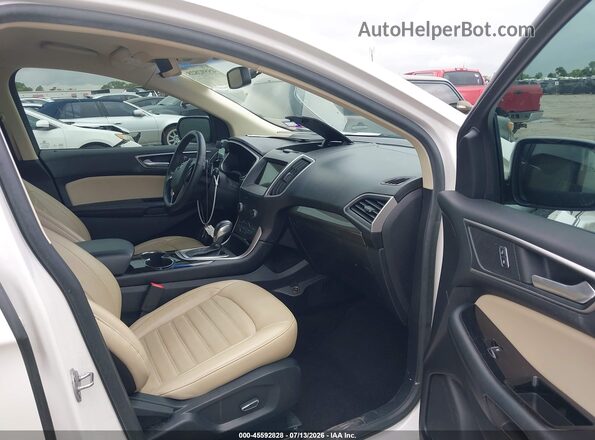 2FMPK3J80GBC06244 2016 FORD EDGE White Front interior view
