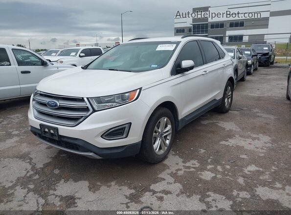 2FMPK3J80GBC06244 2016 FORD EDGE White Front left