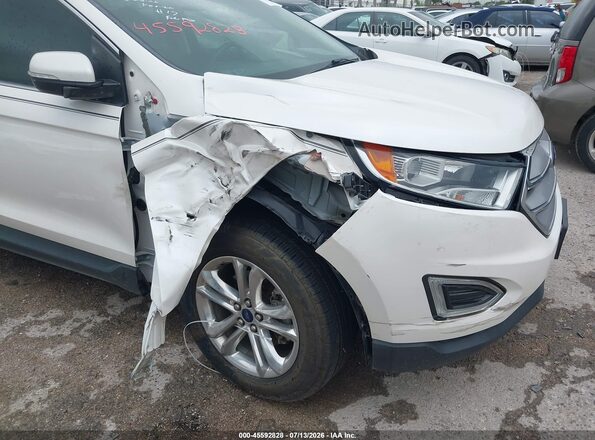 2FMPK3J80GBC06244 2016 FORD EDGE White Front view