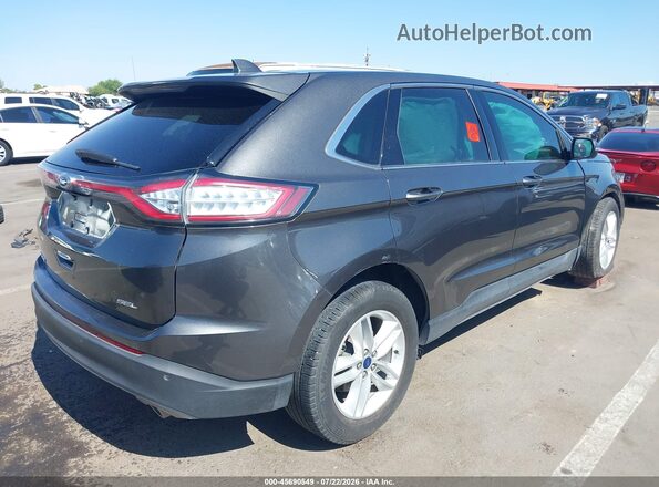 2FMPK3J80HBB79936 2017 FORD EDGE Gray Հետևի աջ