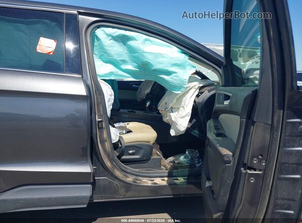 2FMPK3J80HBB79936 2017 FORD EDGE Gray Սալոնի դիմացի տեսք