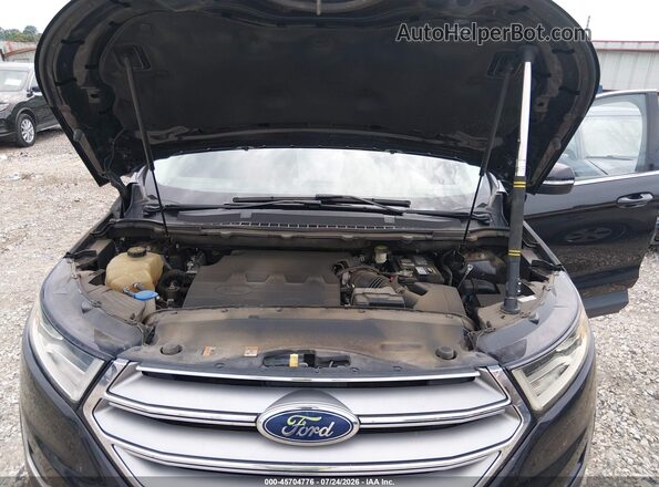 2FMPK3J80HBB96624 2017 FORD EDGE Black Rear view