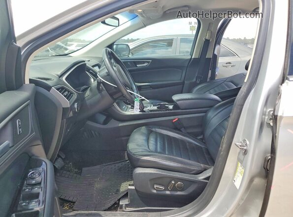 2FMPK3J82HBB94941 2017 FORD EDGE Silver წინა სალონის ხედი