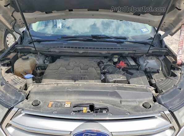 2FMPK3J82HBB94941 2017 FORD EDGE Silver ძრავის განყოფილების ხედი