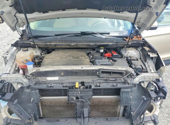 2FMPK3J82HBC34886 2017 FORD EDGE Золотой Вид задней части салона