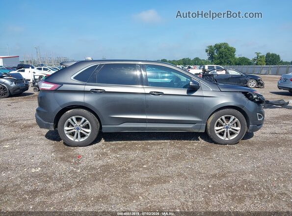 2FMPK3J83GBB02685 2016 FORD EDGE Серебряный Вид щитка приборов
