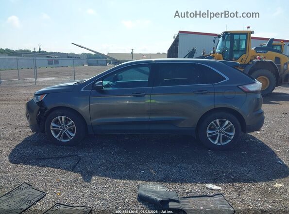 2FMPK3J83GBB02685 2016 FORD EDGE Серебряный Вид задней части салона