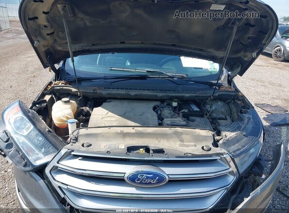2FMPK3J83GBB02685 2016 FORD EDGE Серебряный Вид подкапотного пространства
