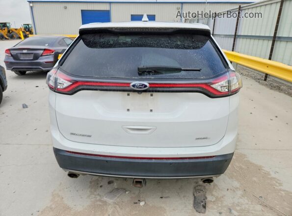 2FMPK3J83GBC37830 2016 FORD EDGE White უკანა ხედი