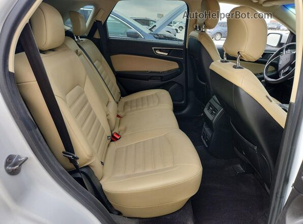 2FMPK3J83GBC37830 2016 FORD EDGE White უკანა სალონის ხედი