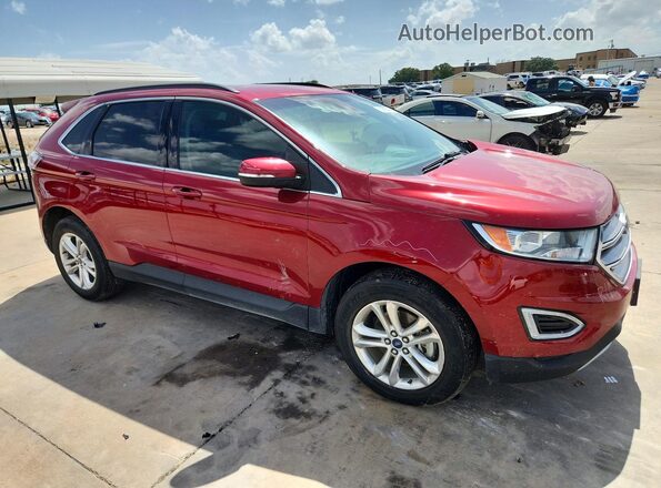 2FMPK3J83JBB51747 2018 FORD EDGE Red Առջևի աջ