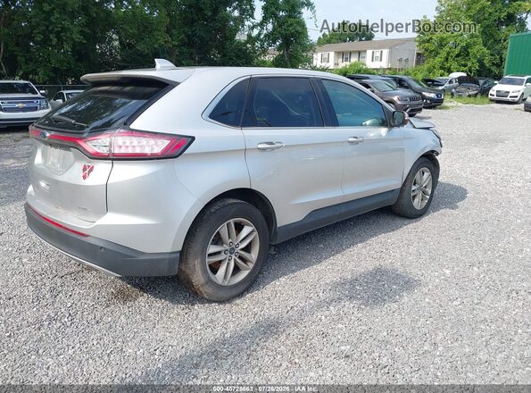 2FMPK3J83JBB80245 2018 FORD EDGE Silver Задня права чверть